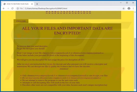 E-A-C Ransomware