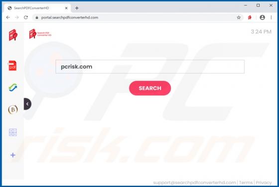 SearchPDFConverterHD Browser Hijacker