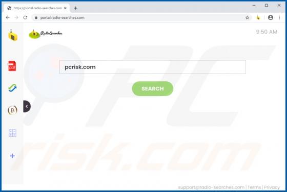 RadioSearches Browser Hijacker