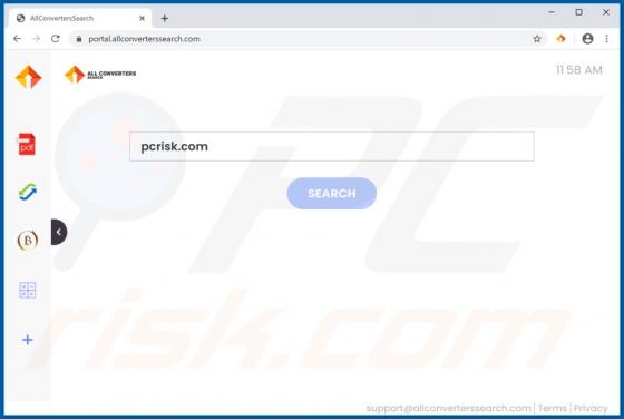 AllConvertersSearch Browser Hijacker