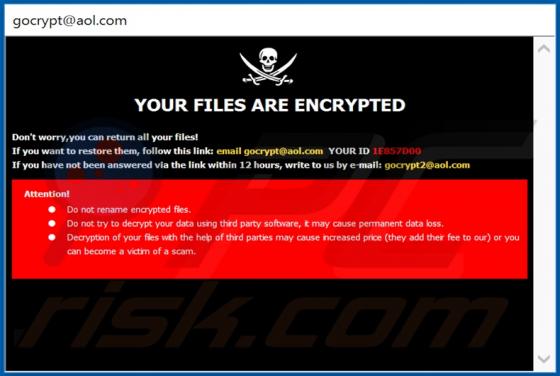1dec Ransomware