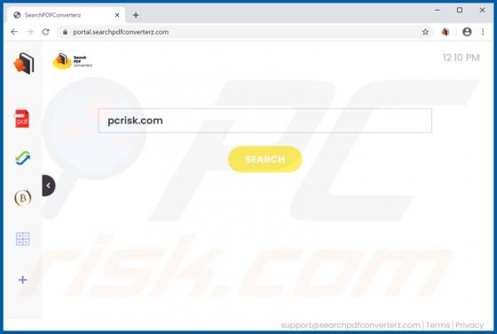 SearchPDFConverterz Browser Hijacker