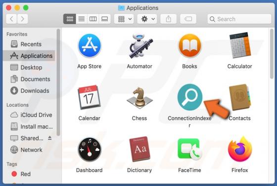 ConnectionIndexer Adware (Mac)