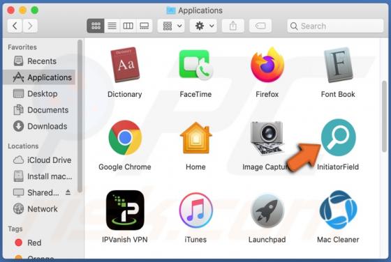InitiatorField Adware (Mac)