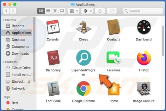 ExpandedProgram Adware (Mac)