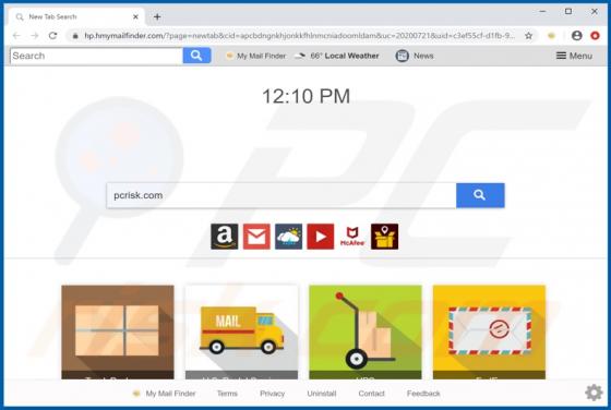 My Mail Finder Browser Hijacker
