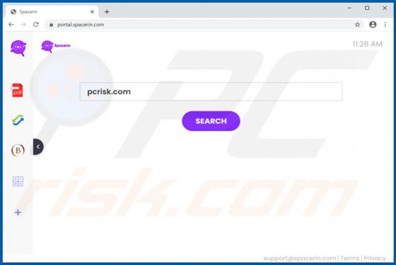 Spacerin Browser Hijacker