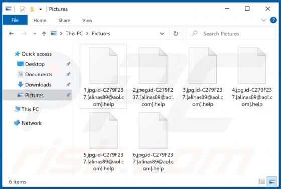 .help (Dharma) Ransomware