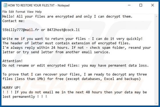 Fybtwagknr Ransomware