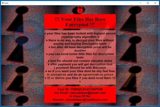 Tsar (VoidCrypt) Ransomware