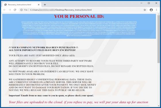 Ukk1 Ransomware