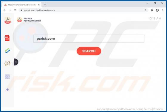 SearchPDFConverter Browser Hijacker