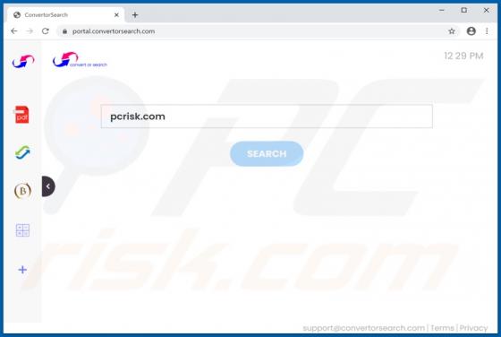 ConvertorSearch Browser Hijacker