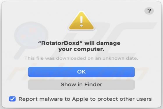 RotatorBox Adware (Mac)