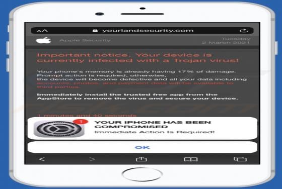 Yourlandsecurity.com POP-UP Scam (Mac)