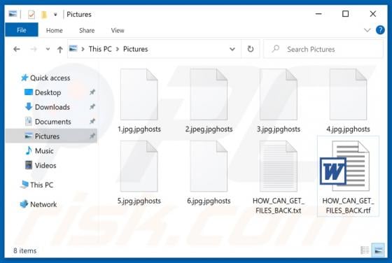 Ghost (.jpghosts) Ransomware