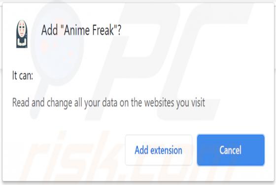 Anime Freak Adware