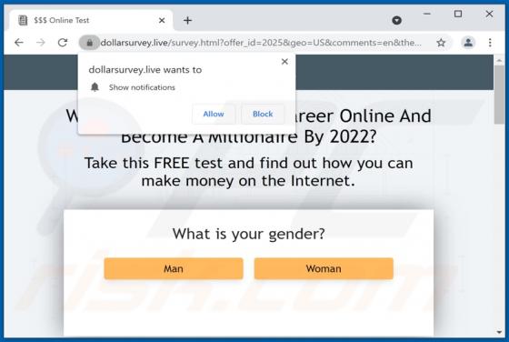 Dollarsurvey.live Ads