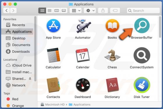 BrowserBuffer Adware (Mac)