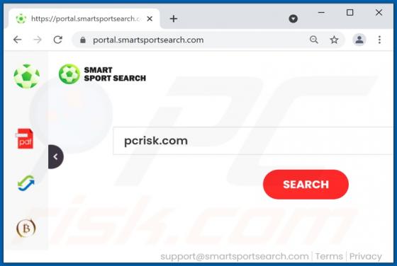 SmartSportSearch Browser Hijacker