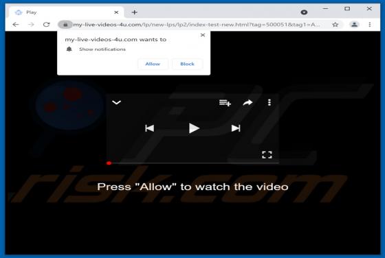 My-live-videos-4u.com Ads