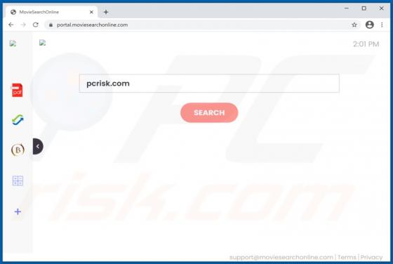 MovieSearchOnline Browser Hijacker