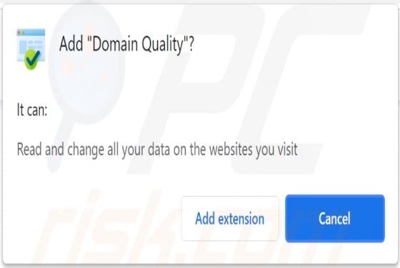 Domain Quality Adware