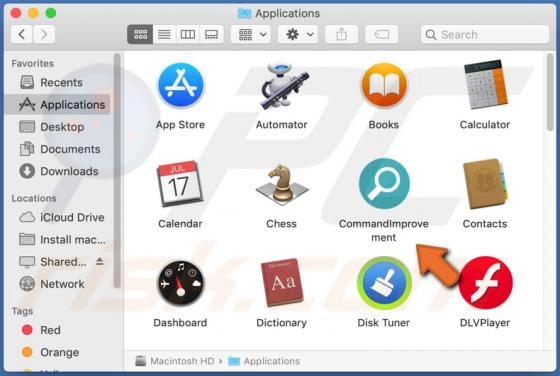 CommandImprovement Adware (Mac)