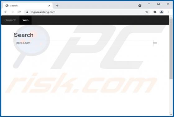 QuickTogo Browser Hijacker