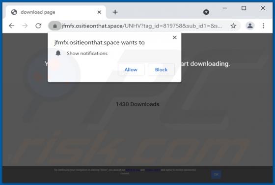 Ositieonthat.space Ads