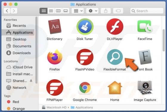 FlexibleFormat Adware (Mac)