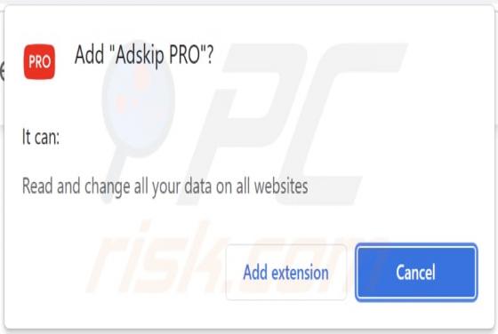 Adskip PRO Adware