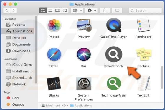 SmartCheck Adware (Mac)