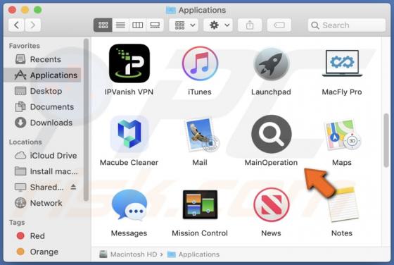 MainOperation Adware (Mac)
