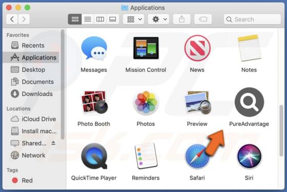 PureAdvantage Adware (Mac)