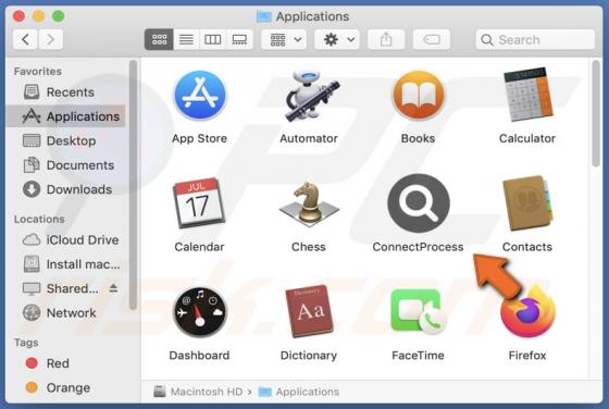 ConnectProcess Adware (Mac)