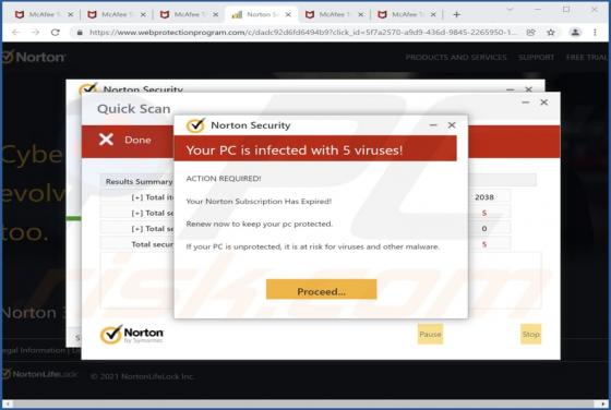 Webprotectionprogram.com Ads