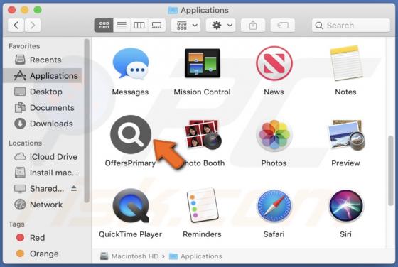 OffersPrimary Adware (Mac)