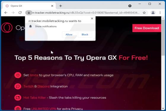 Mobiletracking.ru Ads