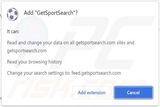 GetSportSearch Browser Hijacker
