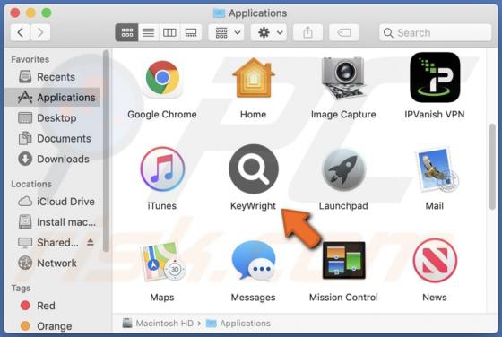 KeyWright Adware (Mac)