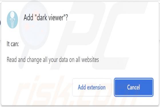 Dark Viewer Adware