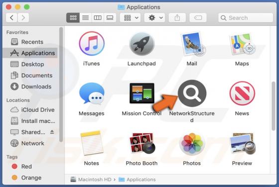 NetworkStructured Adware (Mac)