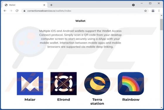 Wallet Access Connect POP-UP Scam