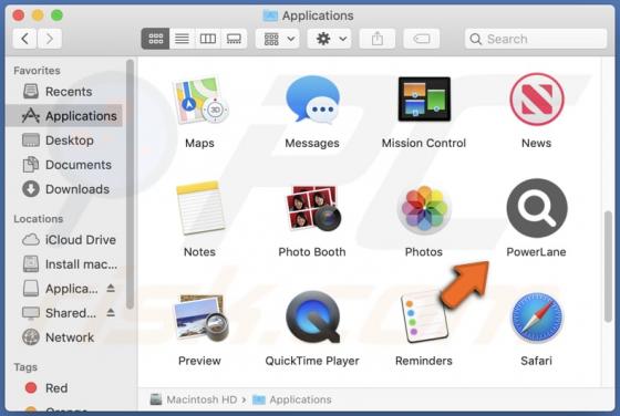 PowerLane Adware (Mac)