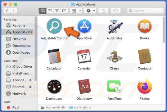 AdjustableControl Adware (Mac)