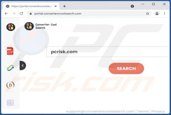 ConvertersCoolSearch Browser Hijacker