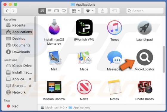 MicroLocator Adware (Mac)