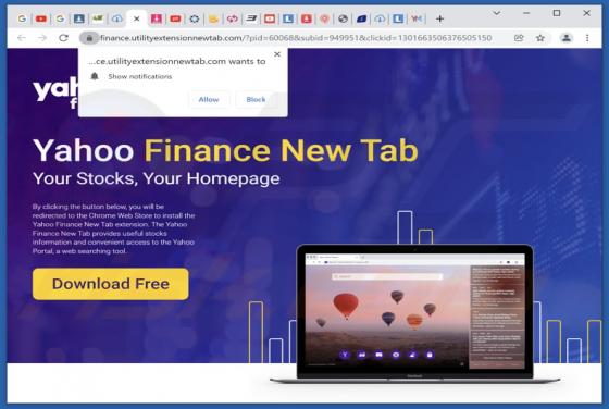 Utilityextensionnewtab.com Ads