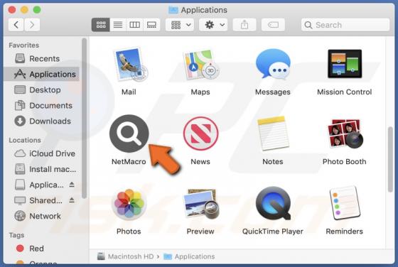 NetMacro Adware (Mac)